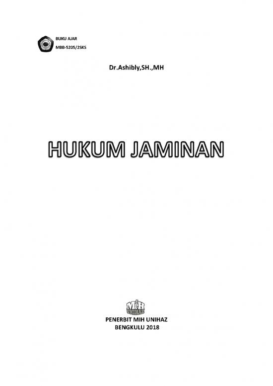 picture_Hukum Pdf 5542 | Buku Ajar Hukum Jaminan