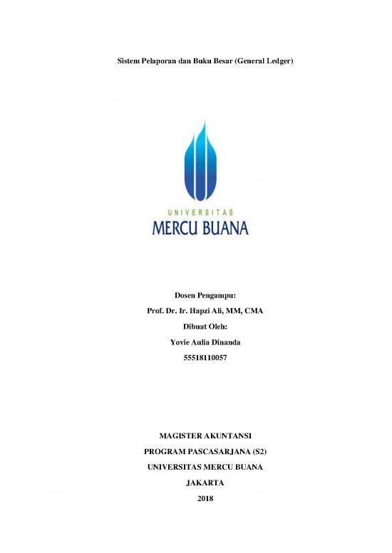 picture Laporan Pdf 5561 | General Ledger - Sistem Pelaporan Dan Buku Besar