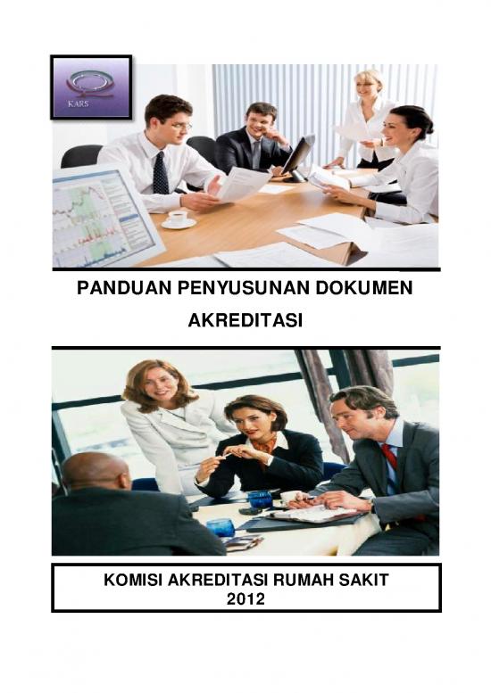 picture_Panduan Penyusunan Dokumen Akreditasi - Komisi Akreditasi Rumah Sakit
