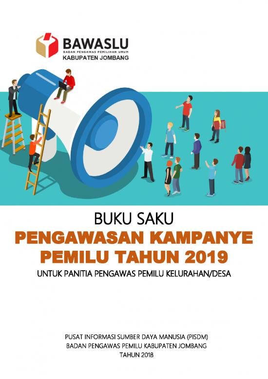 picture_Buku Saku - Panduan Pengawasan Pemilu Tahun 2019