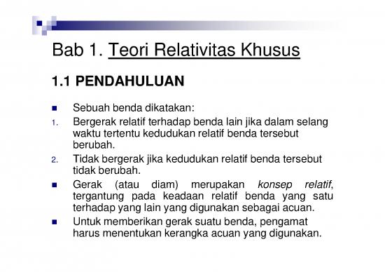 picture Teori Relativitas Khusus Pdf 5587 | Teori Relativitas Khusus