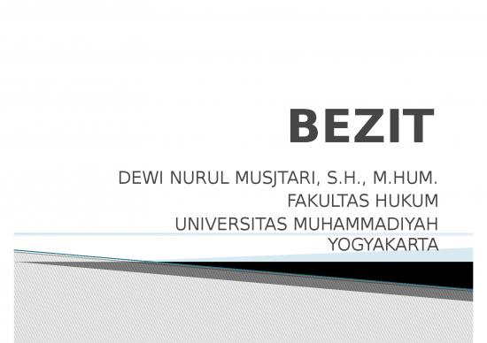 picture Bezit - Seseorang Menguasai Benda Tersebut Berdasarkan Hubungan Hukum Tertentu Dengan Orang Lain
