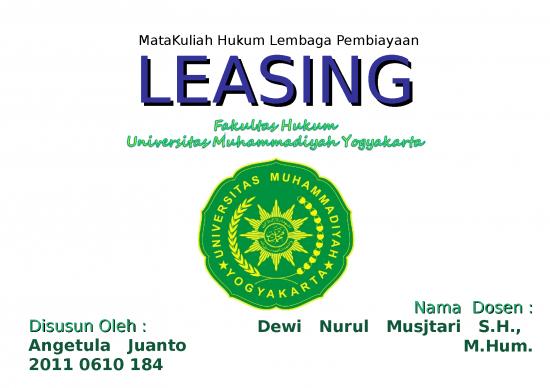 picture_Presentasi Usaha Ppt 5639 | Lembaga Pembiayaan - Leasing