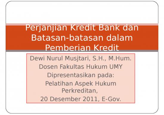 picture_Bank Presentation Ppt 5666 | Perjanjian Kredit - Perjanjian Kredit Bank Dan Batasan-batasan Dalam Pemberian Kredit