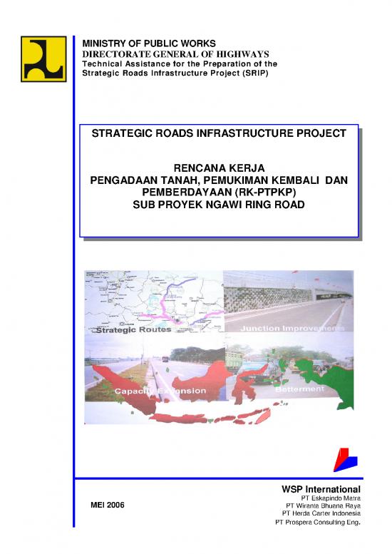 picture1_Tanah Pdf 5675 | Contoh Laporan Larap - Strategic Roads Infrastructure Project