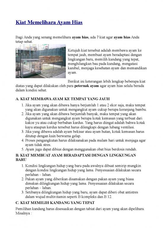 picture_Kiat Memelihara Ayam Hias