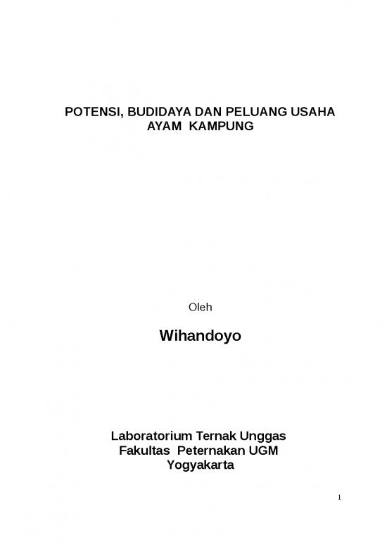 picture1_Presentasi Usaha 5848 | Potensi Budidaya Dan Peluang Usaha Ayam Kampung