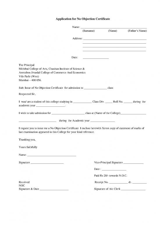 picture1_Application Format Pdf 47984 | 1010 Download Noc Application Form