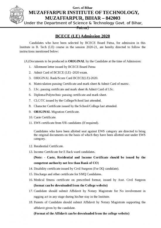 picture Ms Word Certificate Template 47408 | 1 Instructions To Candidates  Fee Info Mit Website