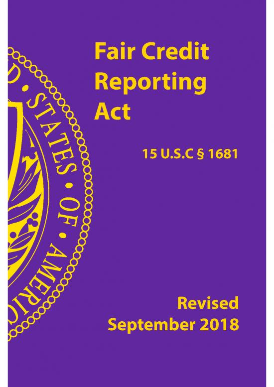 picture_Act Made Simple Pdf 48636 | 545a Fair Credit Reporting Act 0918