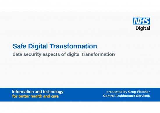 picture Technology Ppt 46994 | 5nhsdigitaltransformationframework
