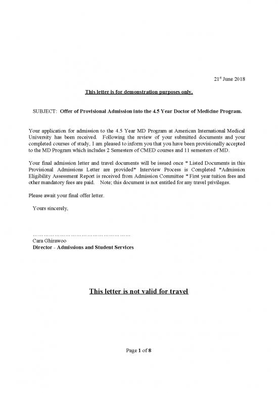 picture Letter Pdf 48374 | Admission Offer Letter
