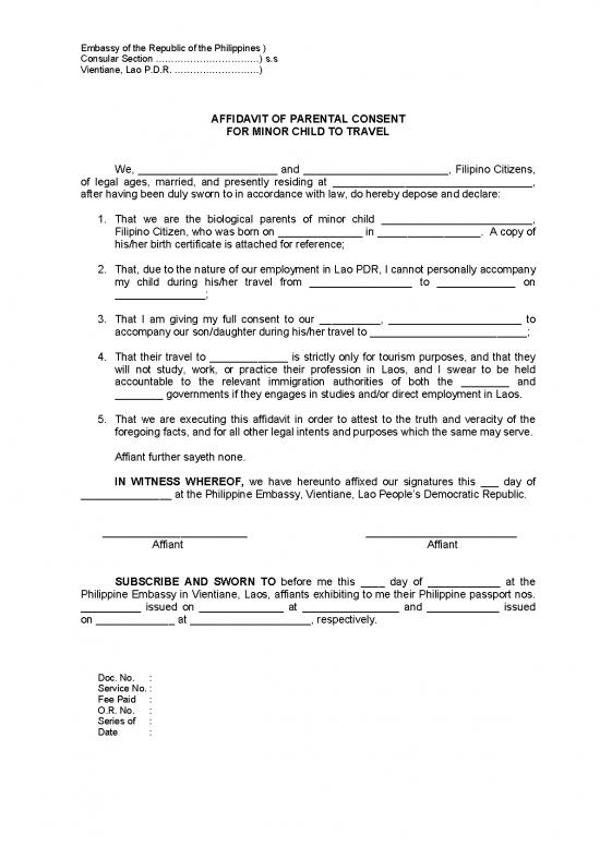 picture1_Study Pdf 48305 | Affidavit Of Parental Consent For Minor Both Parents