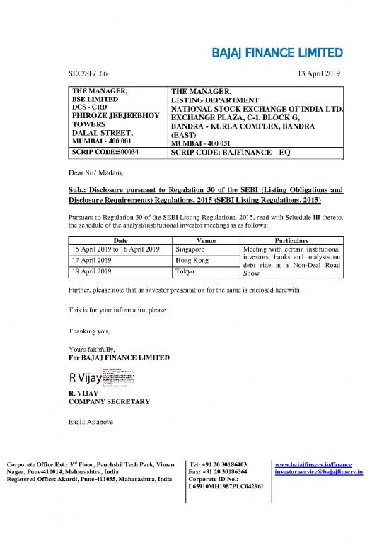 picture_Schedule Pdf 48418 | Analyst Institutional Meet
