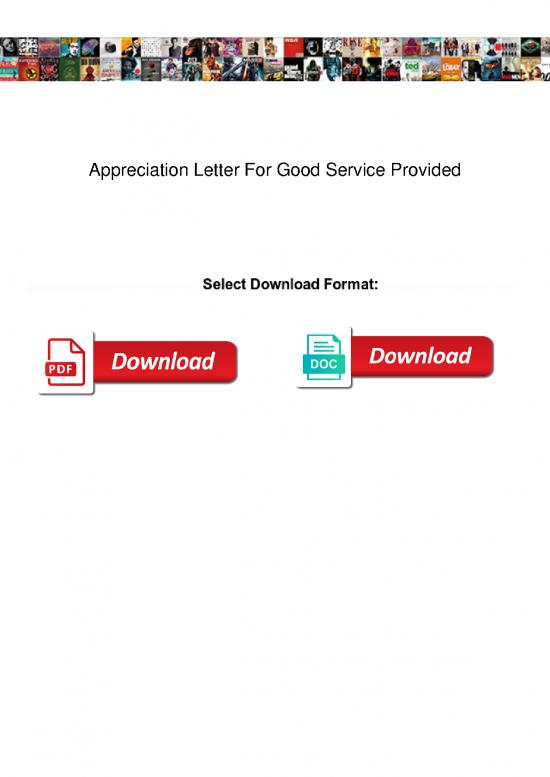 picture1_Letter Pdf 49019 | Appreciation Letter For Good Service Provided