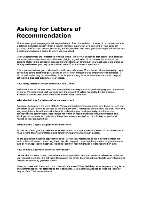 picture Letter Pdf 48477 | Asking For Letters Of Recommendation