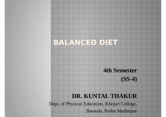 picture Ppt Healthy Diet 47034 | Balanced Diet