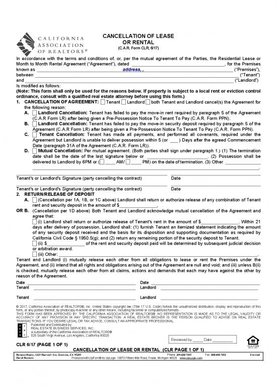picture1_Lease Agreement Template 48105 | Cancellation Of Lease Or Rent  617 Ts21717
