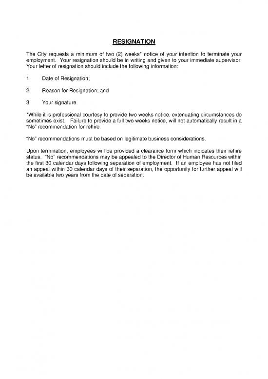 picture Letter Pdf 48493 | City Resignation