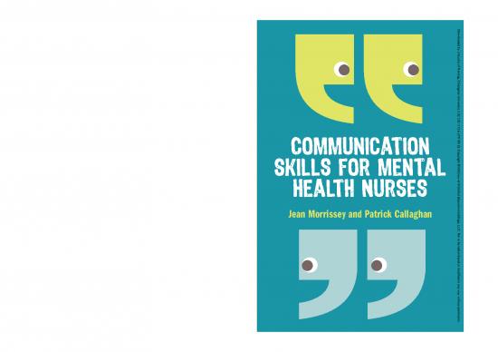 picture1_Therapeutic Communication Pdf 48110 | Communication Skills For Mental Health Nurses ( Pdfdrivcom )