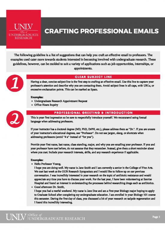 picture1_Professional Email Samples Pdf 49252 | Crafting Professional Emails