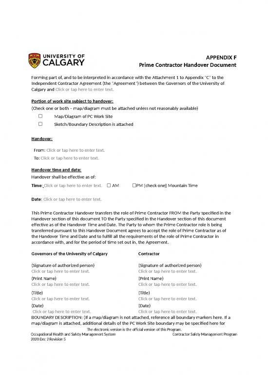 picture_Agreement Sample 47177 | Csm Appendix F