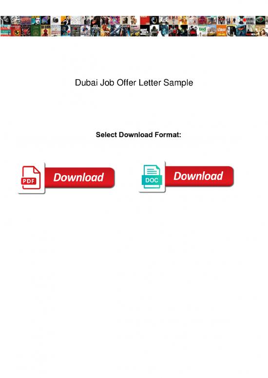 picture Letter Pdf 49146 | Dubai Job Offer Letter Sample