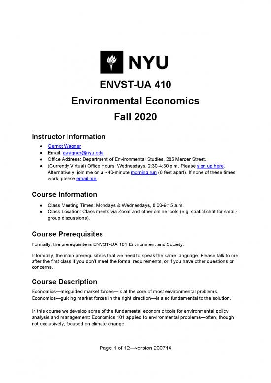 picture_The Environment Pdf 49408 | Envst Ua 001 Environmental Economics Wagner F20