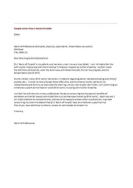 picture Letter Pdf 48425 | Esa Sample Letter