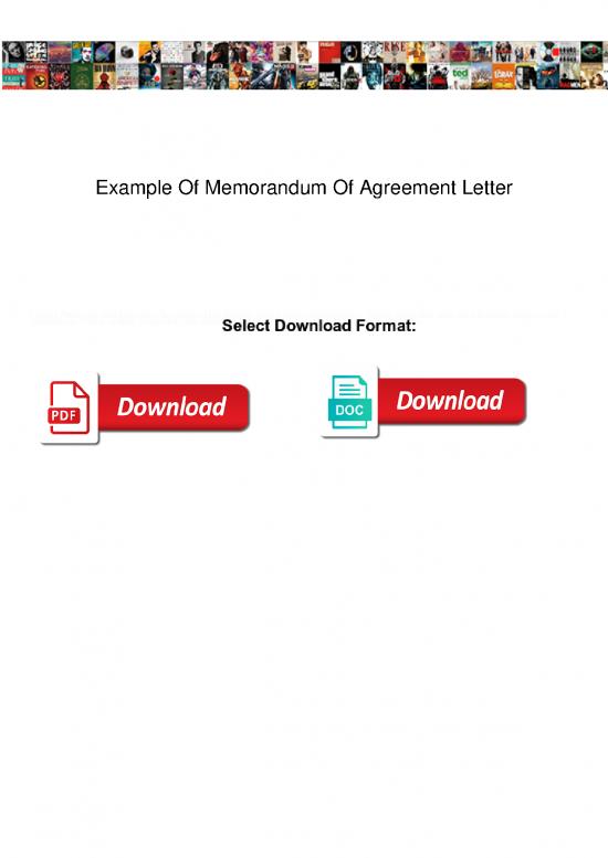 picture1_Letter Pdf 49020 | Example Of Memorandum Of Agreement Letter