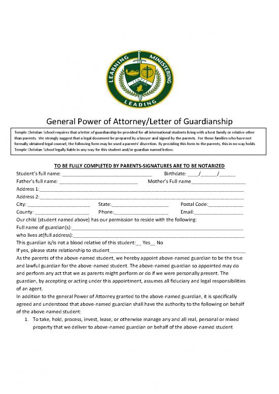 picture Letter Pdf 49178 | General Power Of Attorney I20students