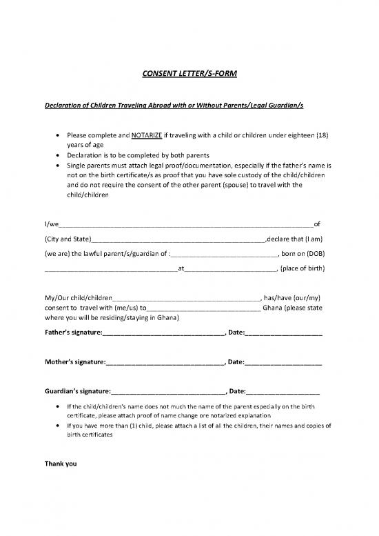 picture1_Consent Letter Parents 48646 | Ghana Travel Child Consent Form