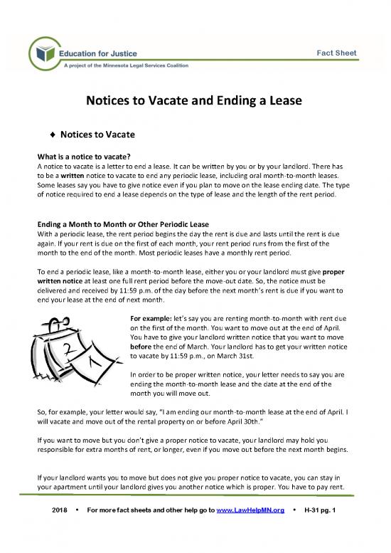 picture_Letter Pdf 48813 | H 31 Notice To Vacate And Ending Lease