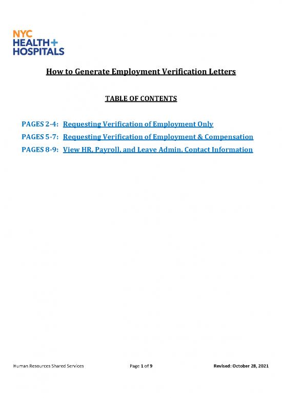 picture_Letter Pdf 47741 | How To Generate An Employment Verification Letter Via Ess