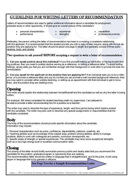 picture1_Letter Pdf 48545 | How To Write A Recommendation Letter
