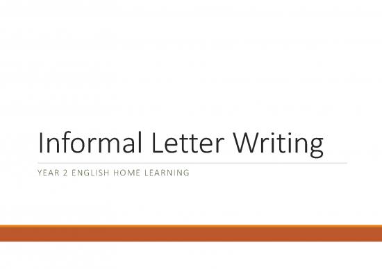 picture Letter Pdf 47663 | Informal Letter Writing