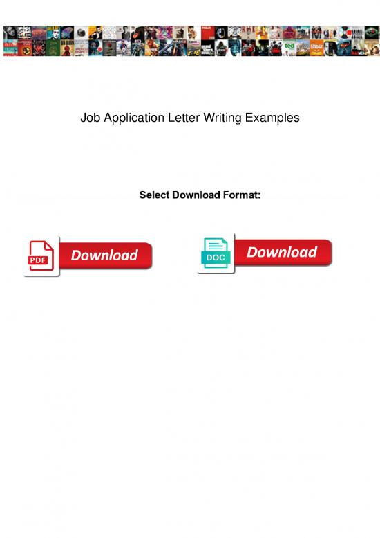 picture Letter Pdf 48341 | Job Application Letter Writing Examples