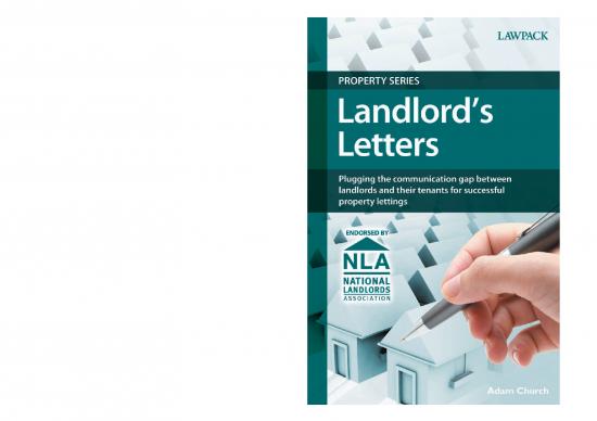 picture1_Letter Pdf 48057 | Landlord S Letters Sample Chapter Lawpack