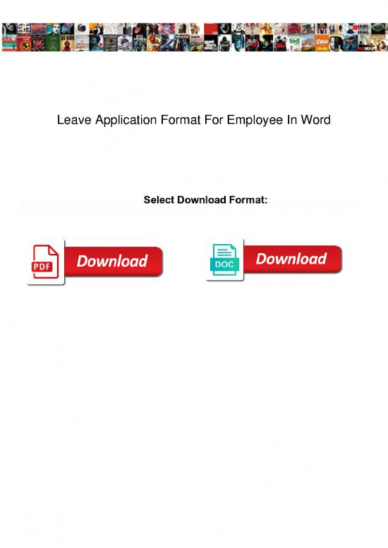 picture1_Letter Pdf 48632 | Leave Application Format For Employee In Word