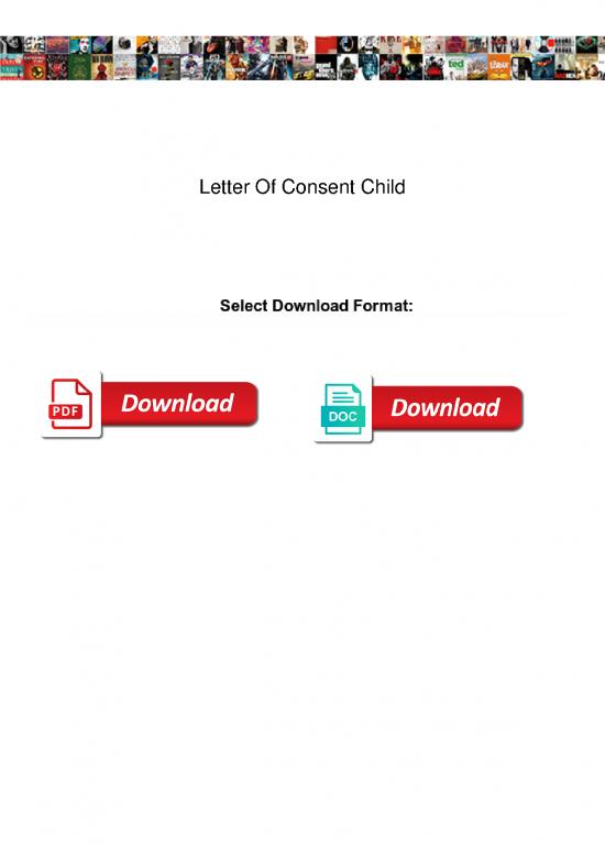picture1_Letter Pdf 48238 | Letter Of Consent Child