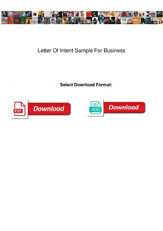 picture_Letter Pdf 47501 | Letter Of Intent Sample For Business