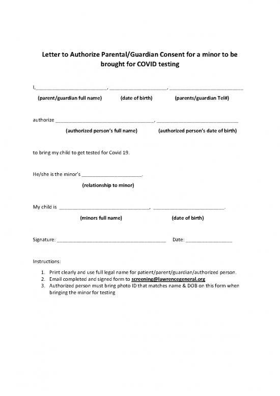 picture_Consent Letter Parents 48816 | Letter To Authorize Parent Guardian To Bring Minor For Covid Testing