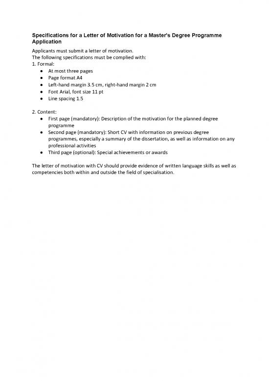 picture Letter Pdf 48704 | Master Zulassung En Specification Motivation Letter