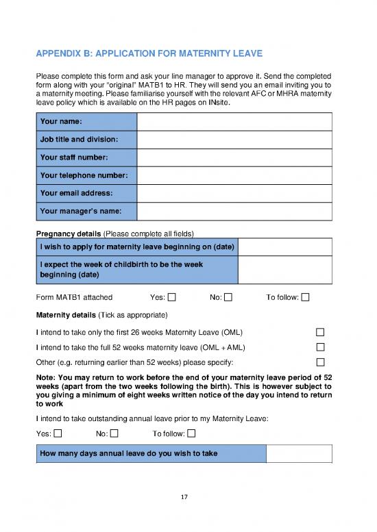 picture Application Format Pdf 47529 | Maternity Leave   Appendix B
