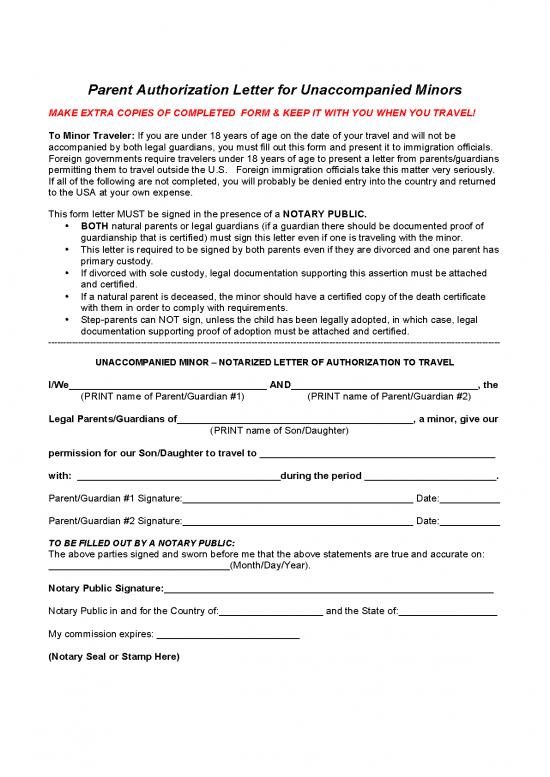 picture1_Letter Pdf 48096 | Notary Parent Authorization Unaccompanied Minor Travel 2018