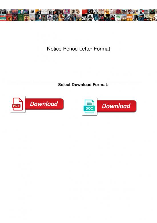 picture_Letter Pdf 48629 | Notice Period Letter Format