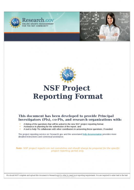 picture Word Document Report Template 47171 | Nsfprojectreporttemplate