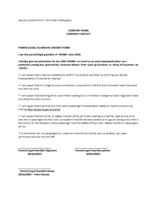 picture1_Travel Consent Form For Minor Pdf 49335 | Parent Or Guardian Consent Form