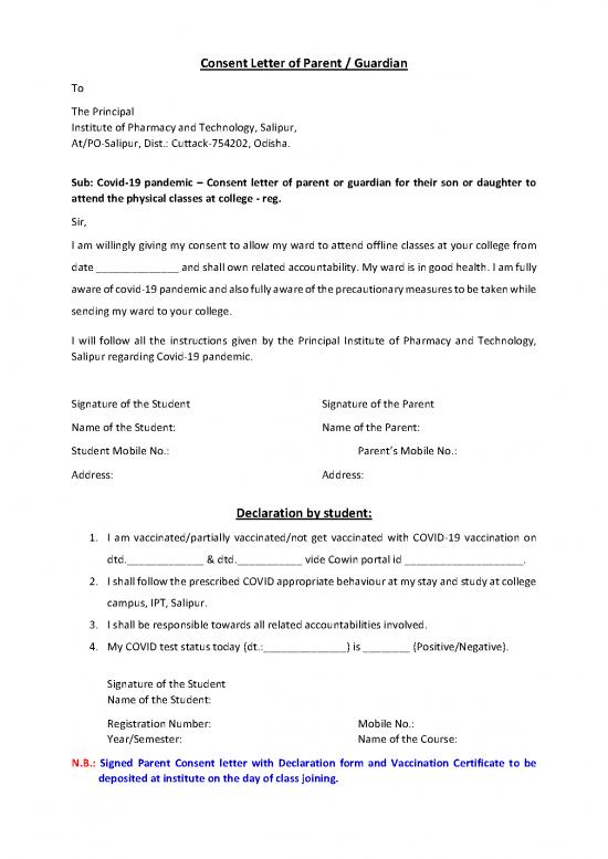 picture1_Letter Pdf 48759 | Parent Student Declaration Format