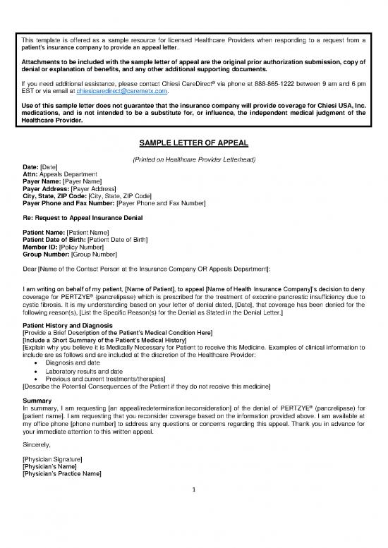 picture_Letter Pdf 48116 | Pertzye Appeal Letter Template